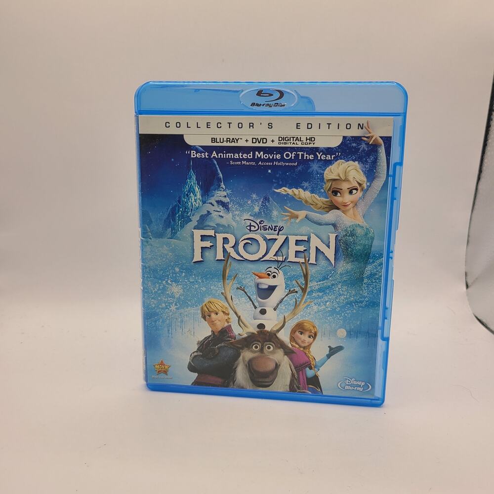Frozen Blu-ray/DVD, 2014, 2-Disc Set Disney  Digital Copy Collector’s Edition